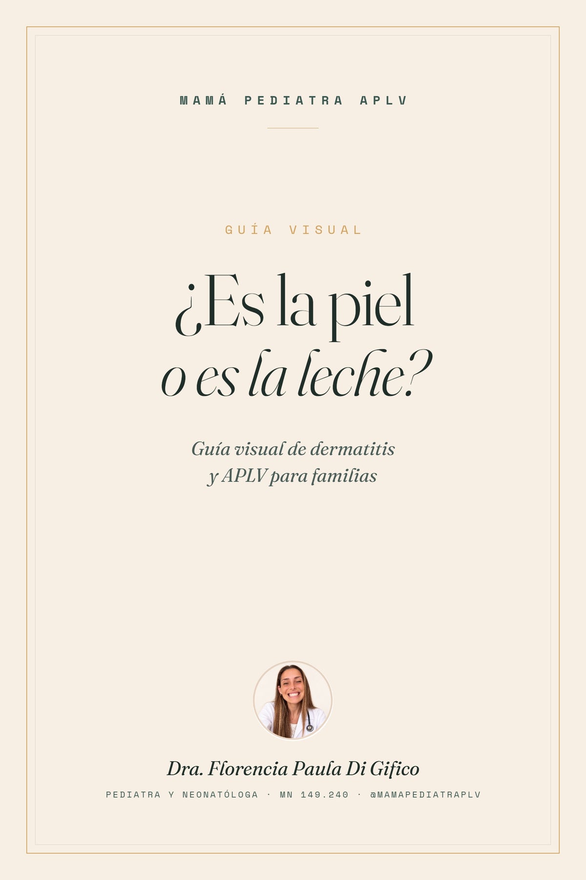 ¿Es la piel o es la leche? Guía visual de dermatitis y APLV